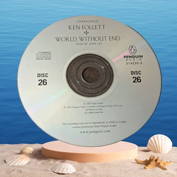 World Without End Ken Follett Audio Book Unabridged Disc 26 Only CD 2007 - Picture 1 of 3